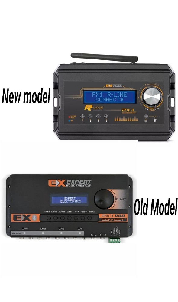 Expert Electronics PX1 Connect 4 Way Audio Processor 28 Band Equalizer Bluetooth