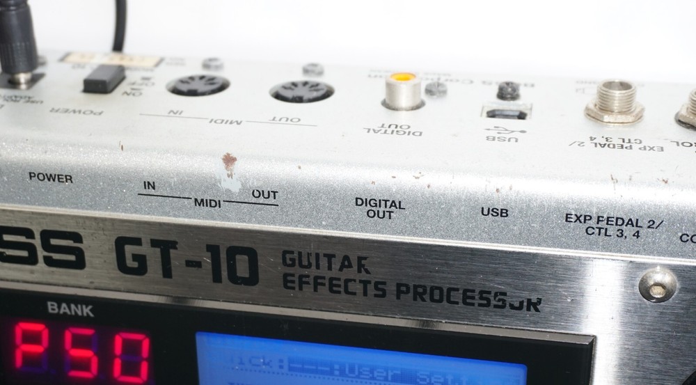 Boss GT-10 Guitar Multi Effects Processor Pedal / Floor Board