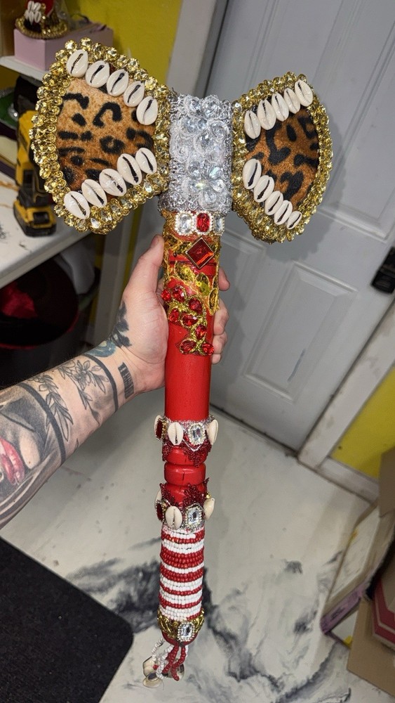 Hachas Decoradas Para Chango