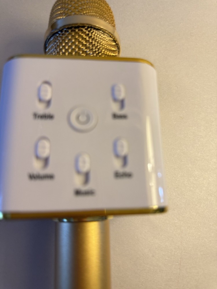 Cordless microphone singing machine etc