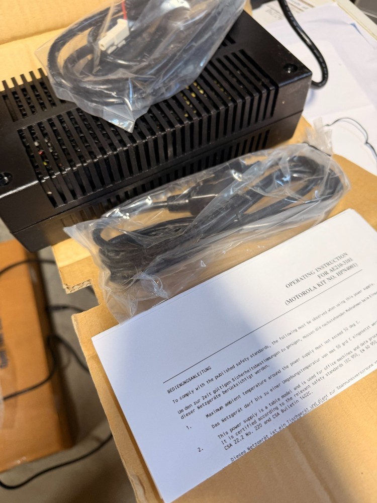 Motorola HPN4001B AE210-3101 Desk Radio Power Supply