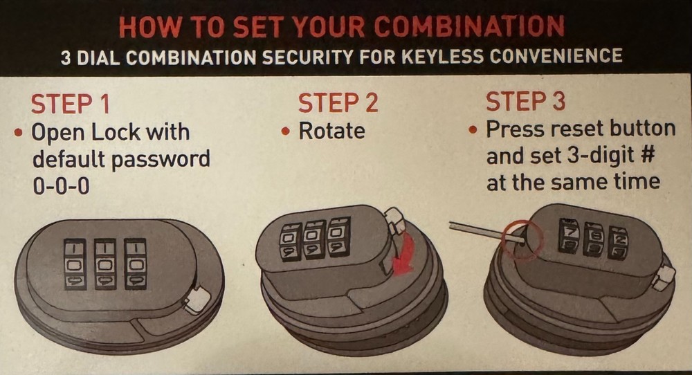 Birchwood Casey Programmable Combination Trigger Lock, Fits Most Guns