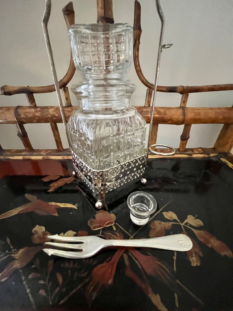 Sheffield England Silverplate Pickle Jar