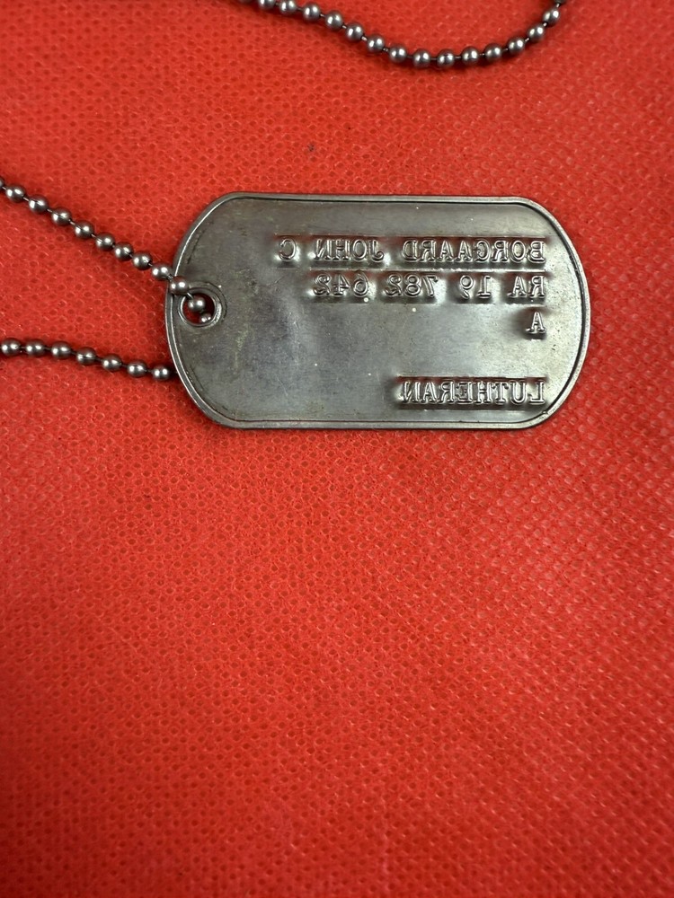 Original WW2 Era Dog Tag