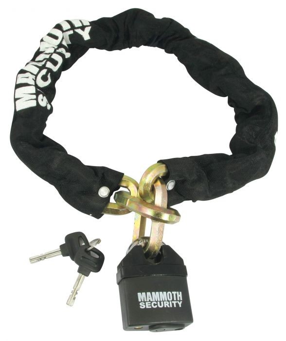 Mammoth Security Hexagon Chain And Lock - 1m
