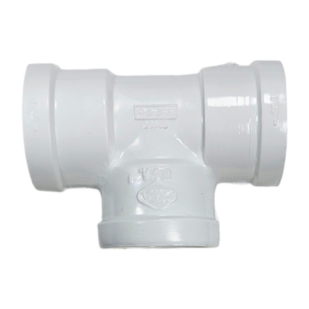 10 Pack PVC Threaded Tee (TxTxT) 1"