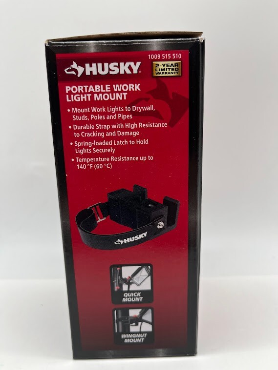Husky Portable Work Light Mount with Strap K9028