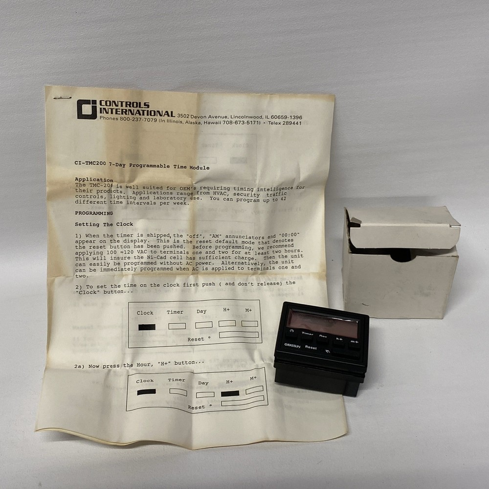 Grasslin STA-E Module 3002 9202. CI TMC 200 Y7