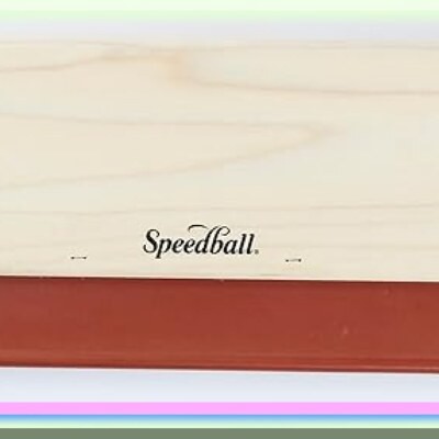 10-Inch Nitrile Squeegee for Fabric Printing