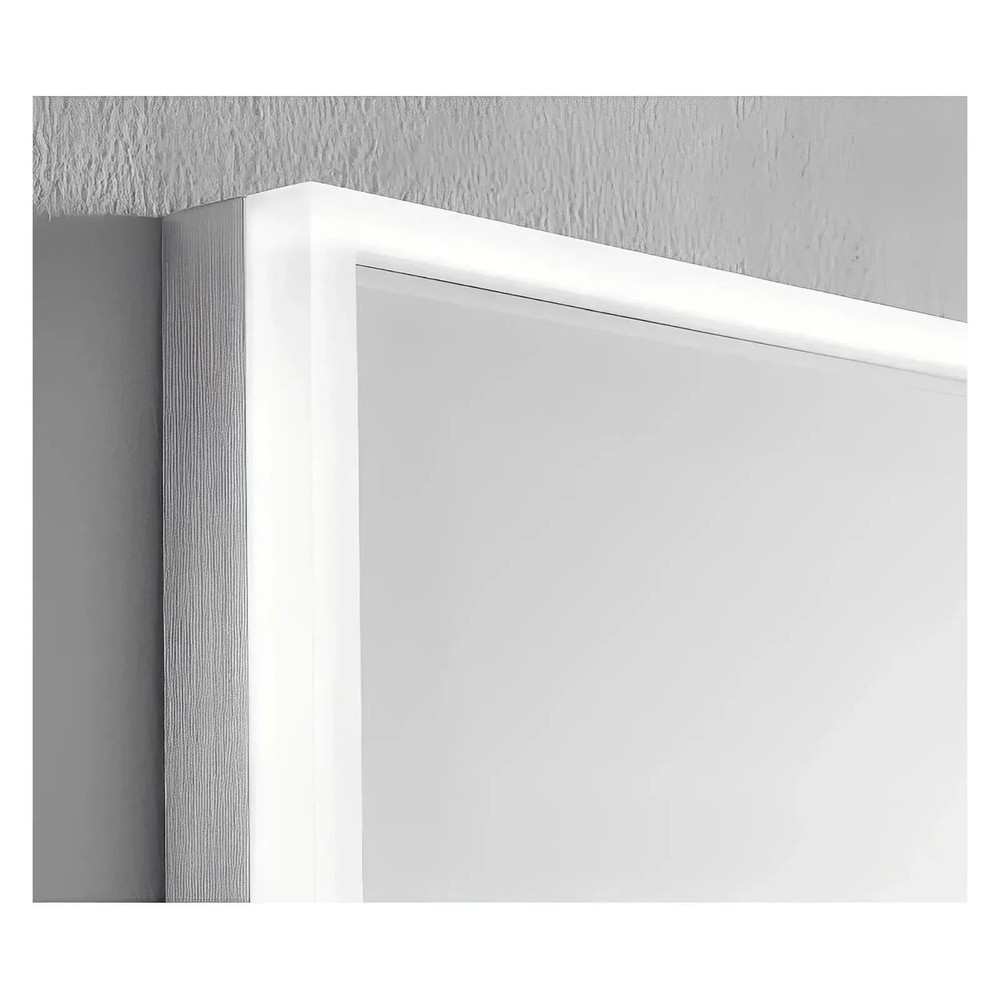 NEBULA LED LIGHTED BATHROOM VANITY RECTANGLE MIRROR - 26 x 20