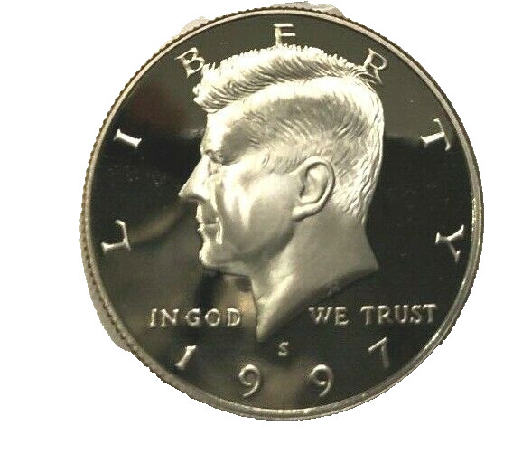1997  S KENNEDY HALF DOLLAR  Proof From Proof Set