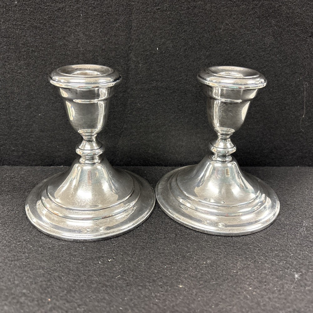 Gorham Silver plate Candle Holders