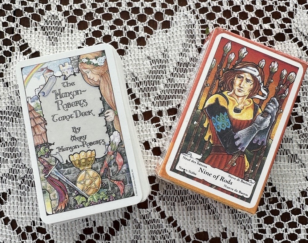 1985 Hanson Roberts Tarot Deck US Games 79 Card Complete