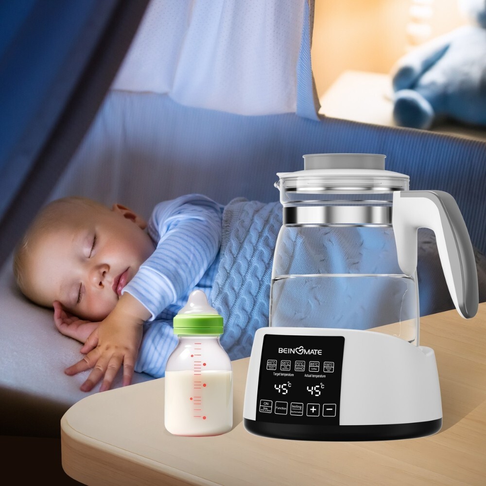 Smart Electric Kettle with Precise Temperature Control, 45-100°C Multi-Use, 1.5L