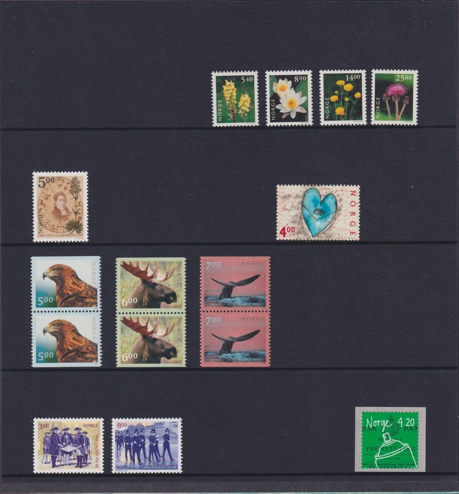 Norway 2000 Year set MNH** in folder