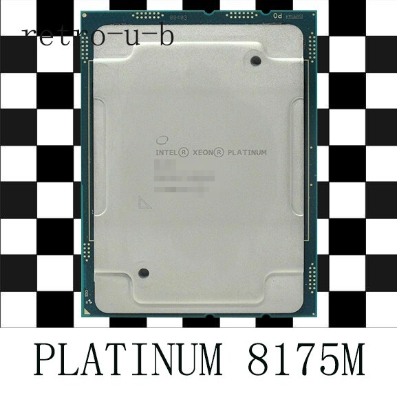 Intel Xeon Platinum 8175M SR3FU 2.50GHz 24Core 48Threads LGA3647 CPU Processor