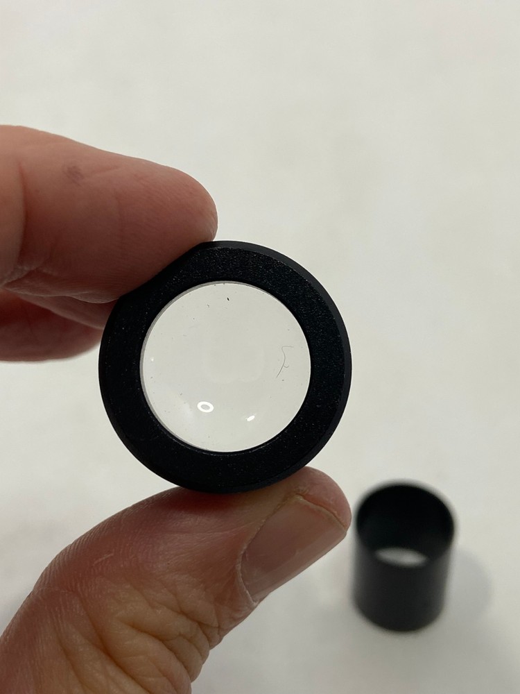 🍉 AMSCOPE WF 10X OPTICS EYEPIECE OCULAR MICROSCOPE OR OBJECTIVE LENSE PARTS EUC