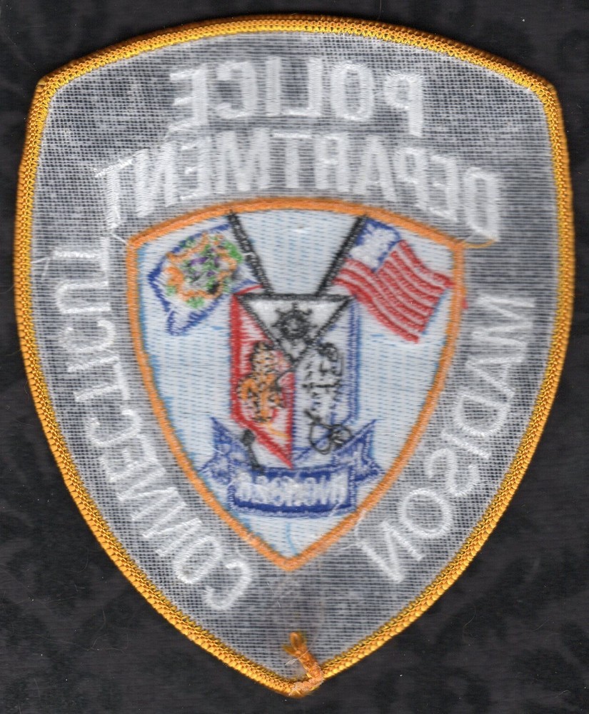 Madison Connecticut Police Shoulder Patch