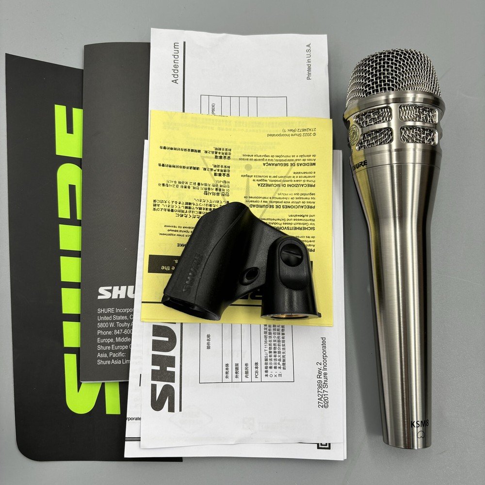 KSM8 Professional Mic Cardioid Vocal Dynamic Microphone Handheld Wired