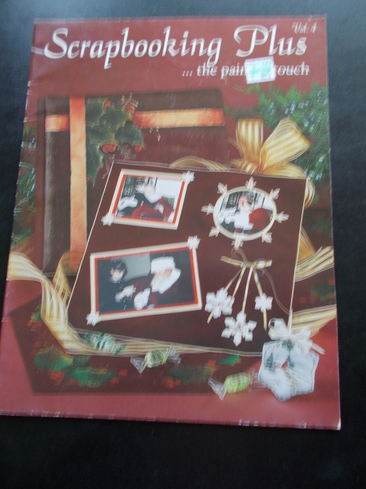 Scrap Booking Plus...the painted touch Leaflet - Volume 4