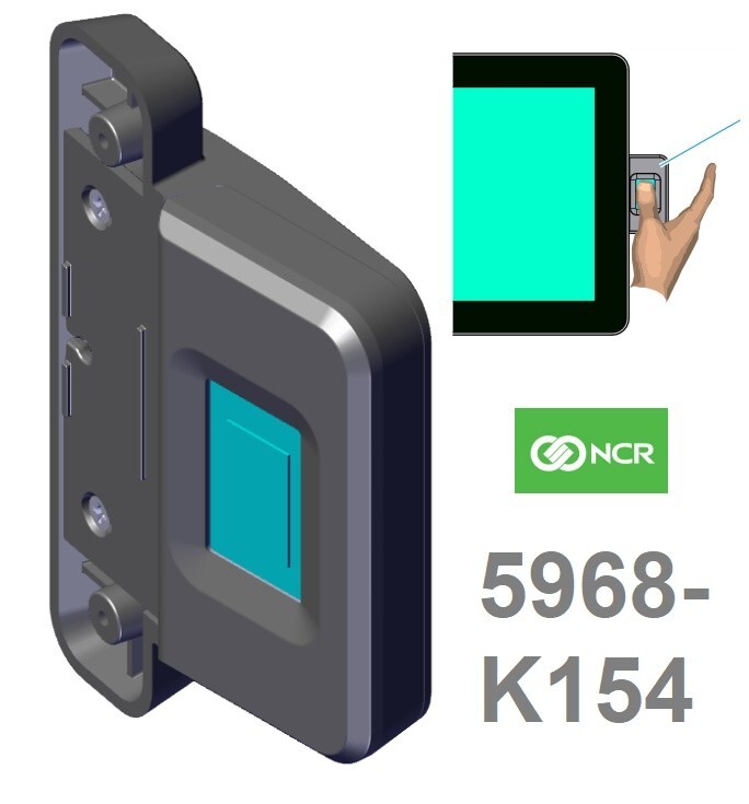 NCR Capacitive Biometric Reader Kit for Compatible POS Systems N9700522752