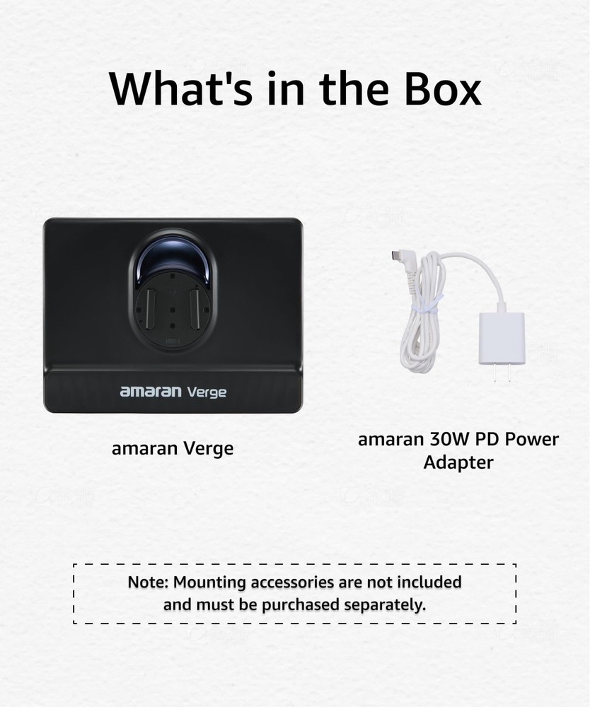 amaran Verge Bi-Color Edge-lit Rectangular Panel 26W Soft LED Video Light