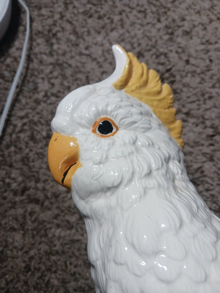 Beautiful porcelain Parrot