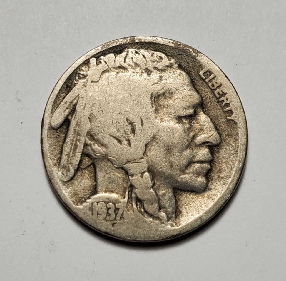 1937 D BUFFALO NICKEL #C9645