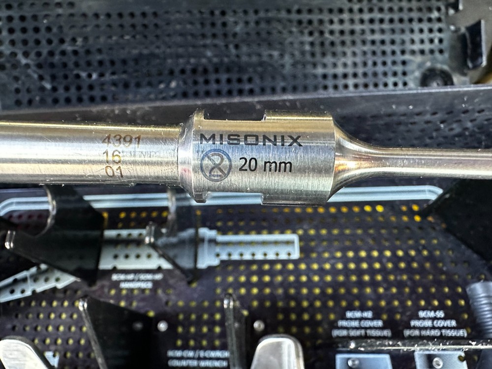 Misonix Bone Scapel 4 Piece Set Ref: BCM-HP