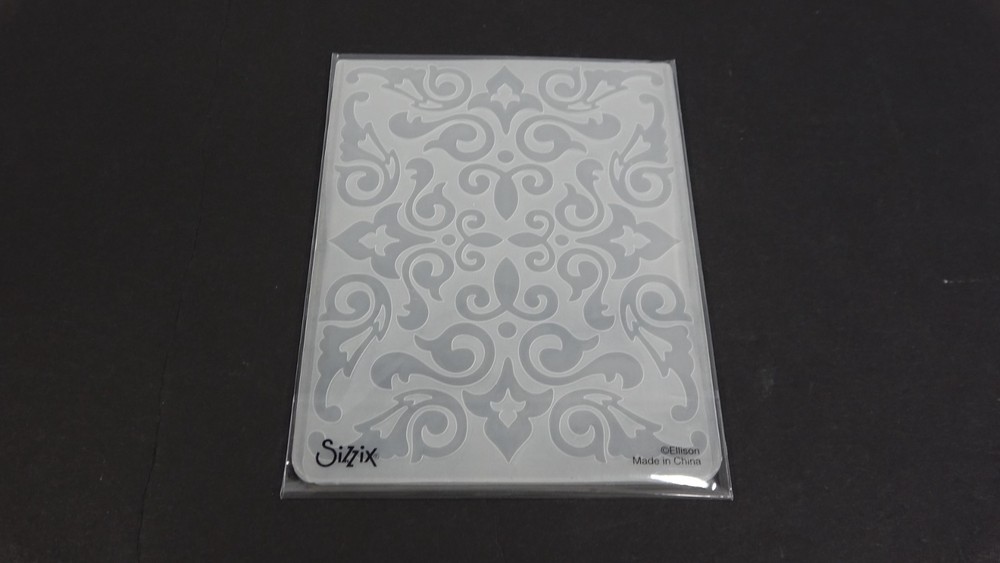 Sizzix Embossing Folder Baroque Pattern