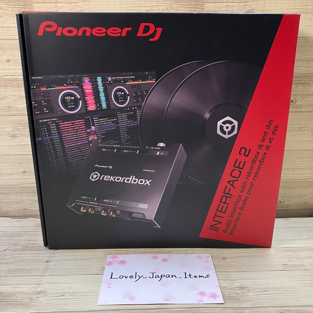 Pioneer DJ INTERFACE 2 Audio Interface  for Rekordbox Dvs