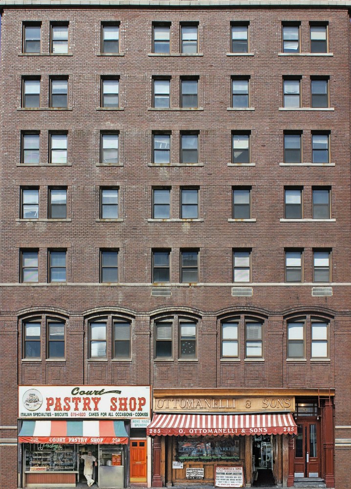TRACKSIDEFLATS #155 HO scale Old office building #2