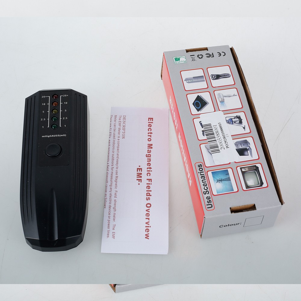 Electric EMF Electromagnetic Tester Meter Radiation Detector Dosimeter Counter@-