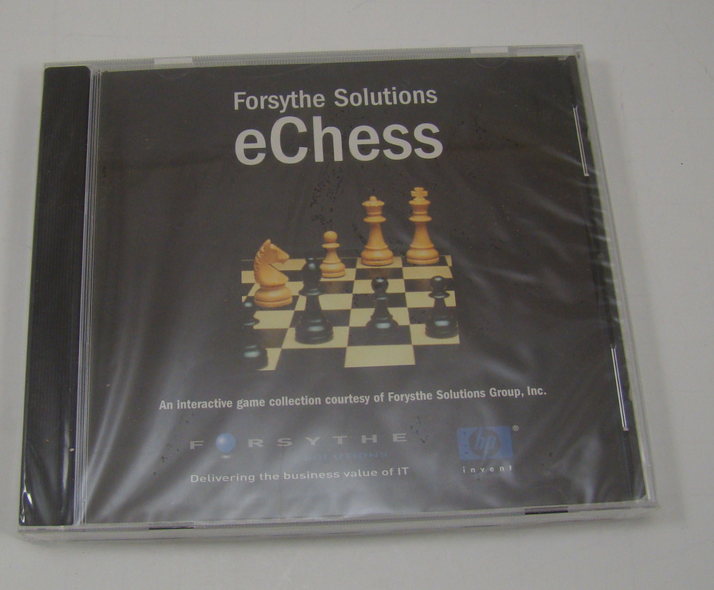 PC Forsythe Solutions eChess CD sealed HP