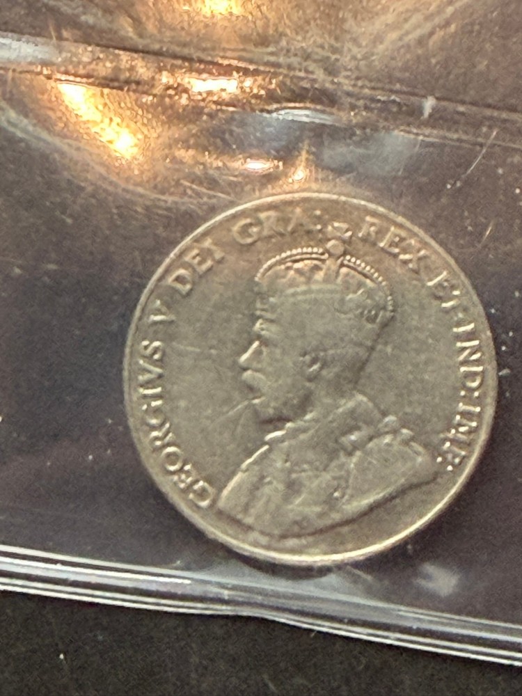 1926 Canada 5 cent Graded ICCS VG-8
