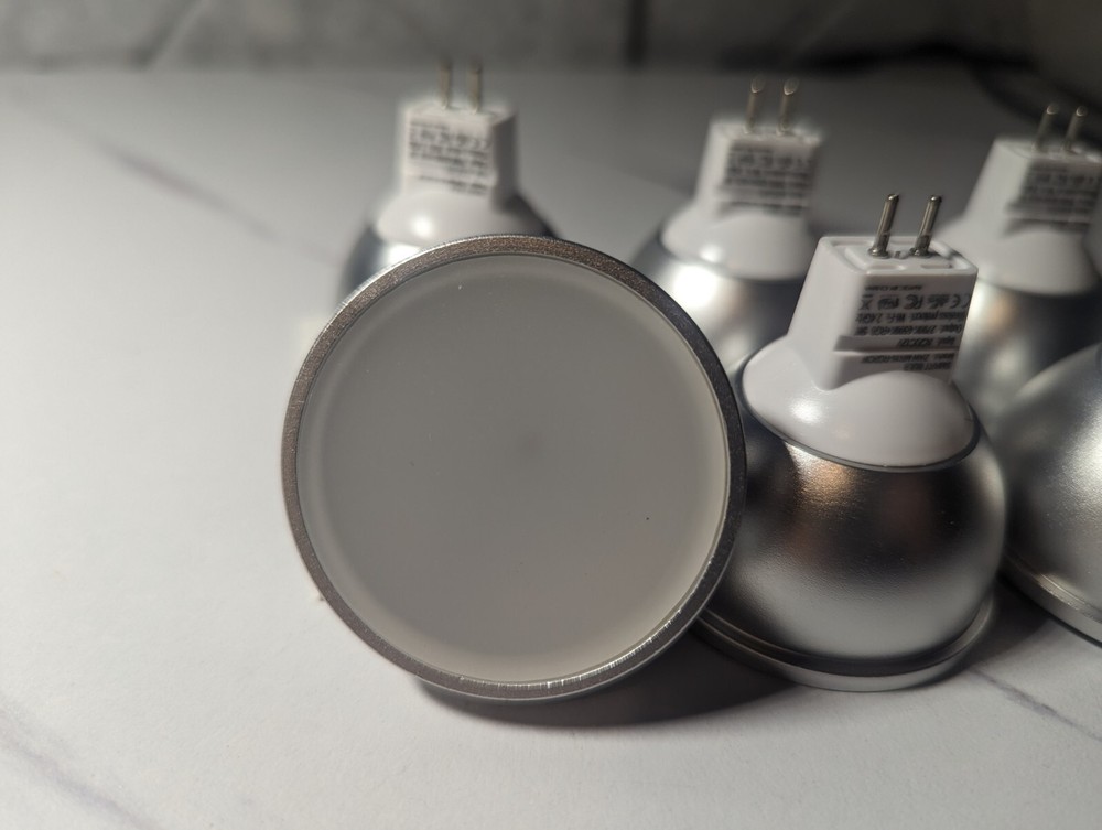 Mr16 Smart LED Bulb Gu5.3 Base Wifi Controlled 6 Pack