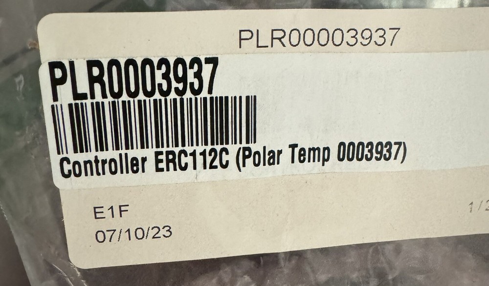 POLAR 0003937 TEMP CONTROLLER, Erc112C Genuine OEM PLR0003937