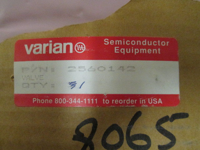 Varian 2560142 Valve, 412163