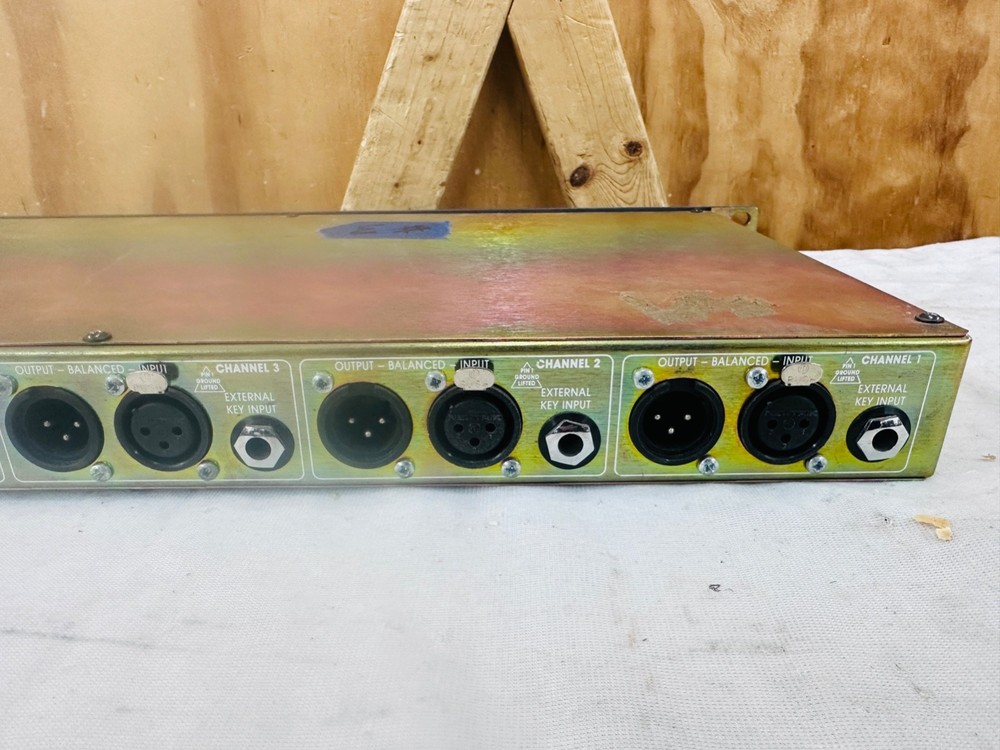 BSS DPR-504 #3, 4-Channel Noise Gate - Small Issue w/Release Controls - READ