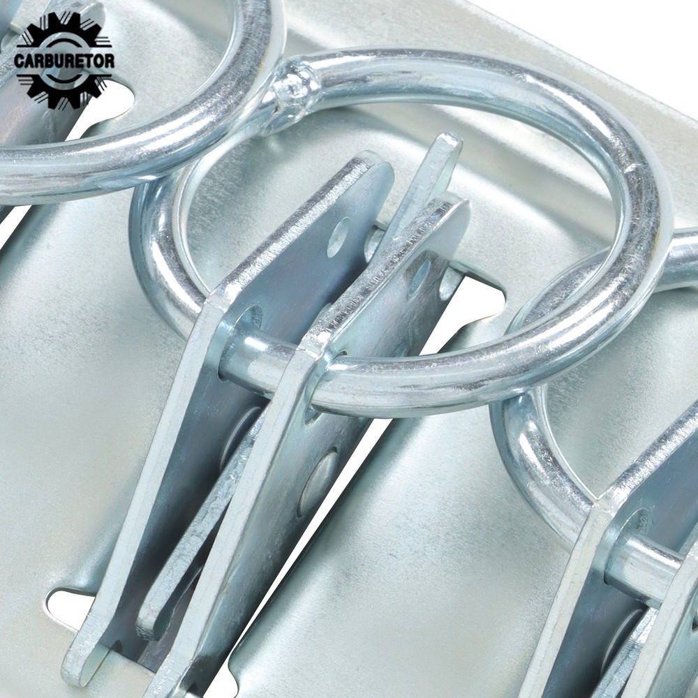 Silver 12 Pack 60" E Track Rail Sections With Mounting Hardware For Trucks Vans