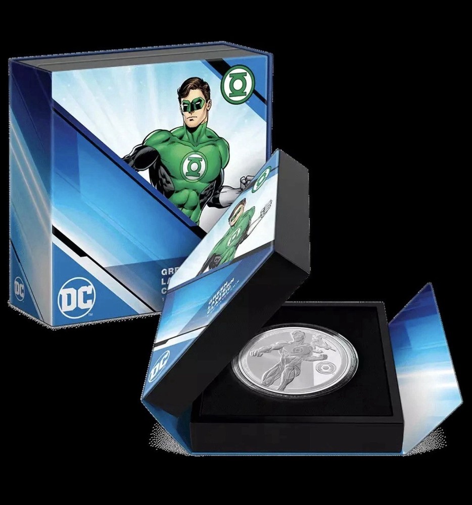 3oz Silver 2023 Green Lantern - DC Classics