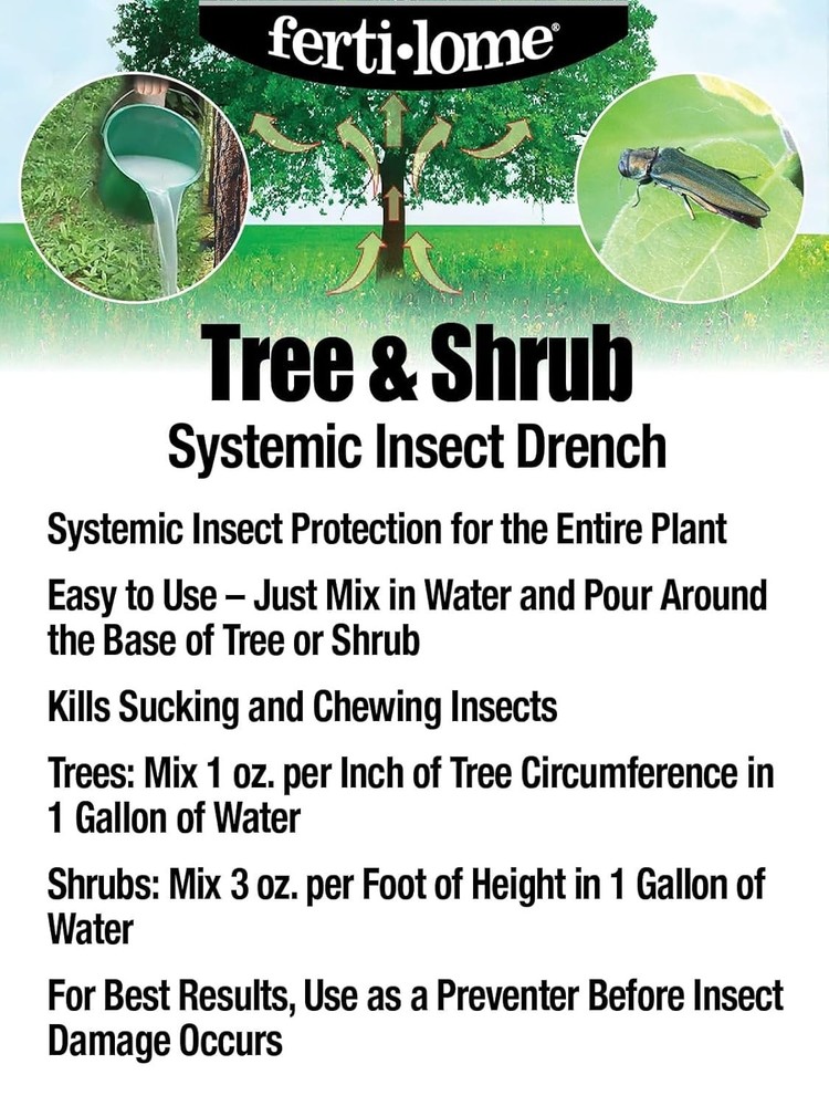 Fertilome 11207 Tree & Shrub Drench 1 gal)