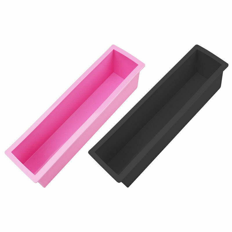 Toast Cold Processing Soap DIY Rectangle Loaf Mold Baking Silicone Tools Cake