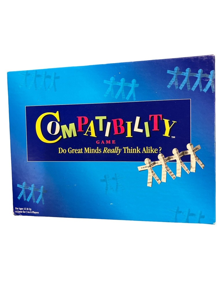 Mattel Compatibility Board Game Cards Counted 100% Complete