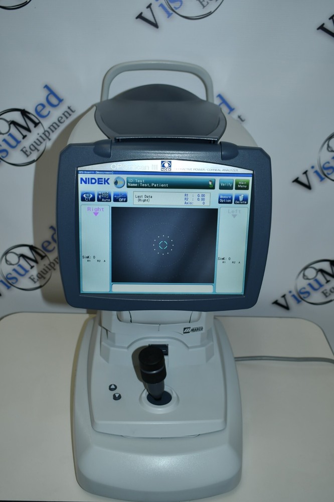 Nidek OPD-Scan III Refractive Power Corneal Analyzer