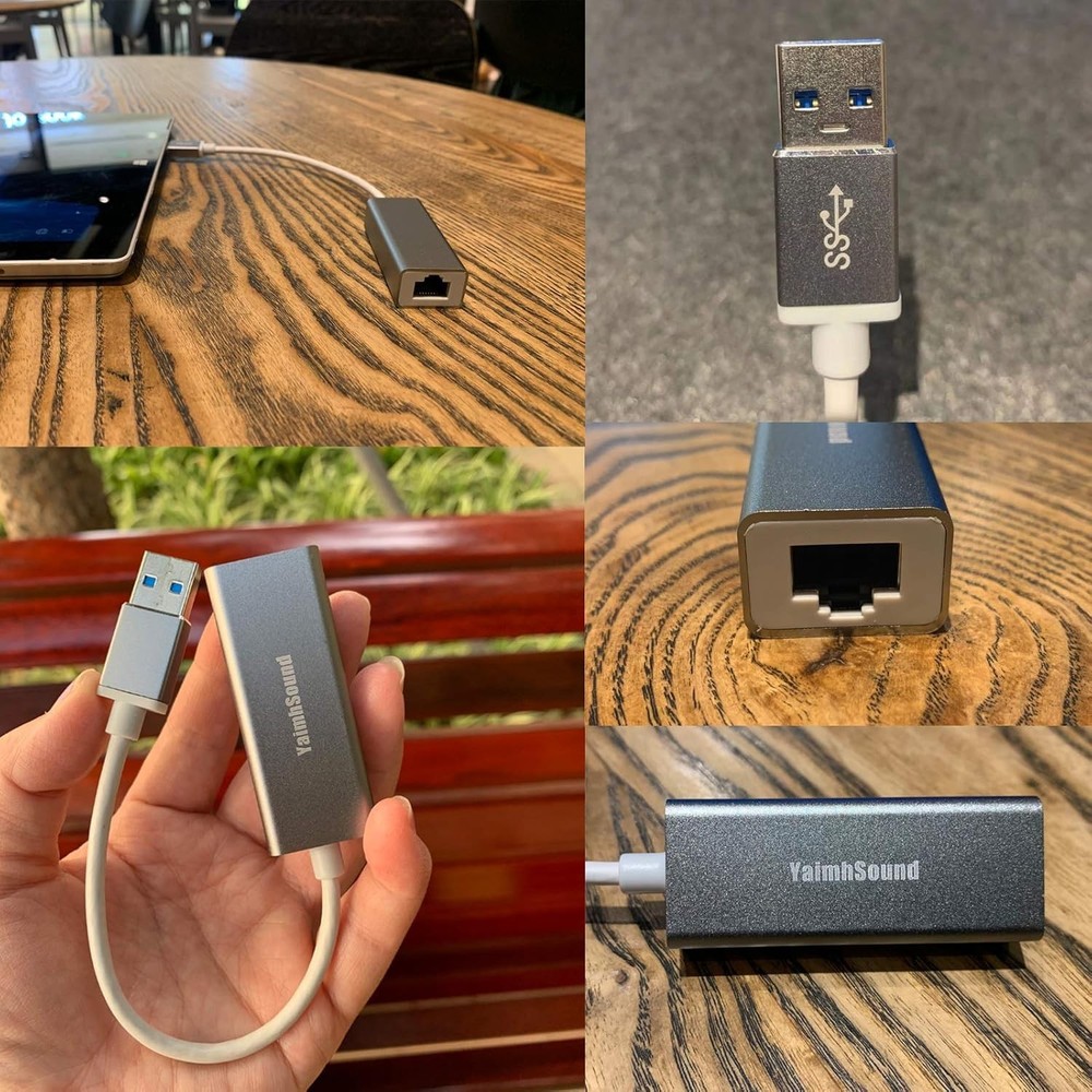 Gigabit USB Ethernet Adapter for Fast, Stable Wired Network