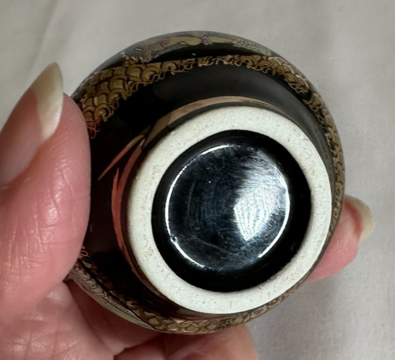 Anais Perfume Empty Mini Porcelain Lidded Jar