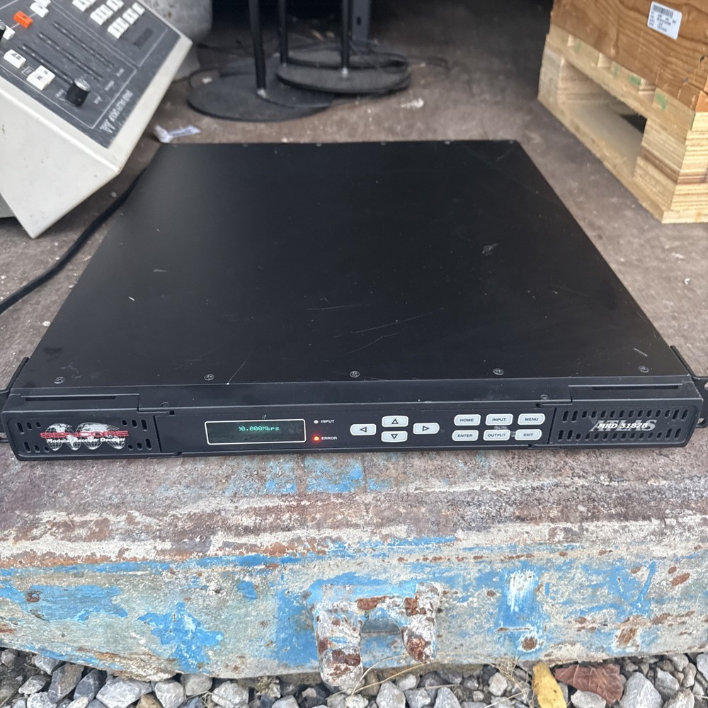 Sencore MRD 3187B Modular Receiver Decoder IRD Tested