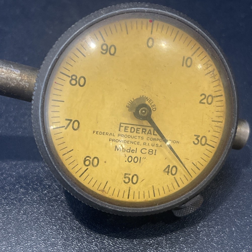 FEDERAL C81 DIAL INDICATOR 2-1/4" DIAMETER