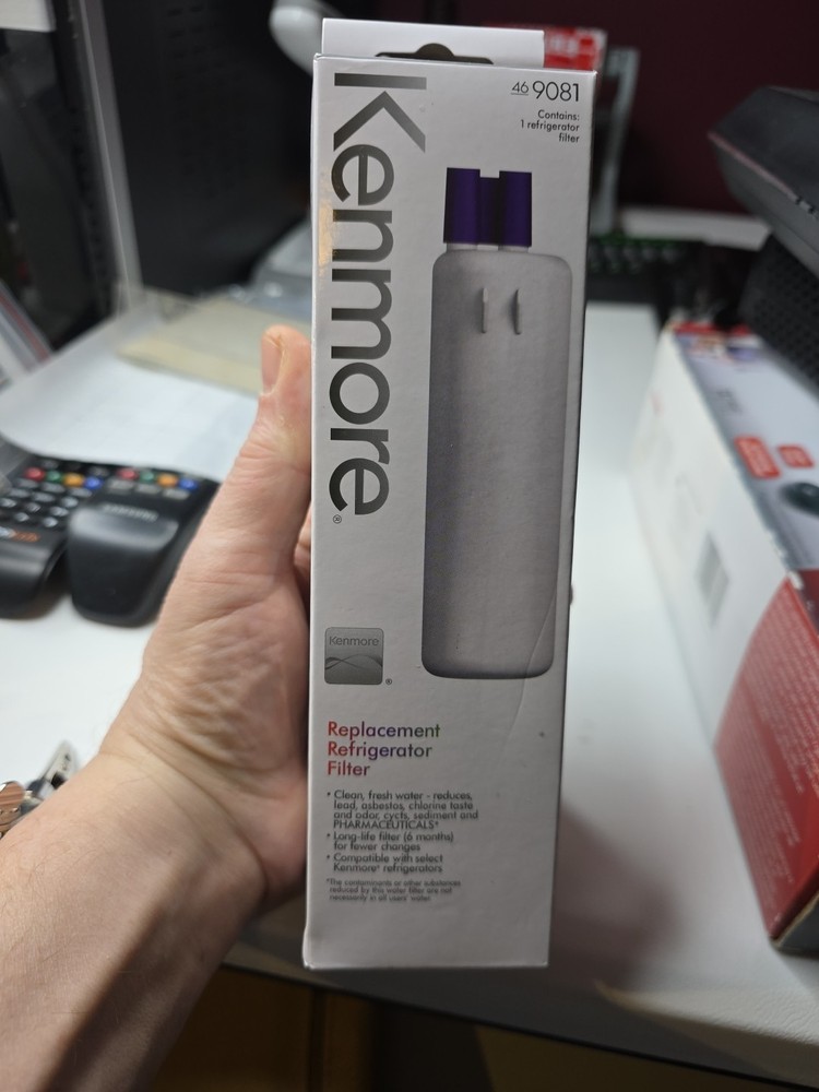 Kenmore 469081 Refrigerator Water Filter - White